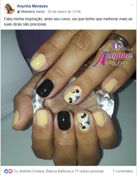 Depoimento de aluna Faby Cardoso